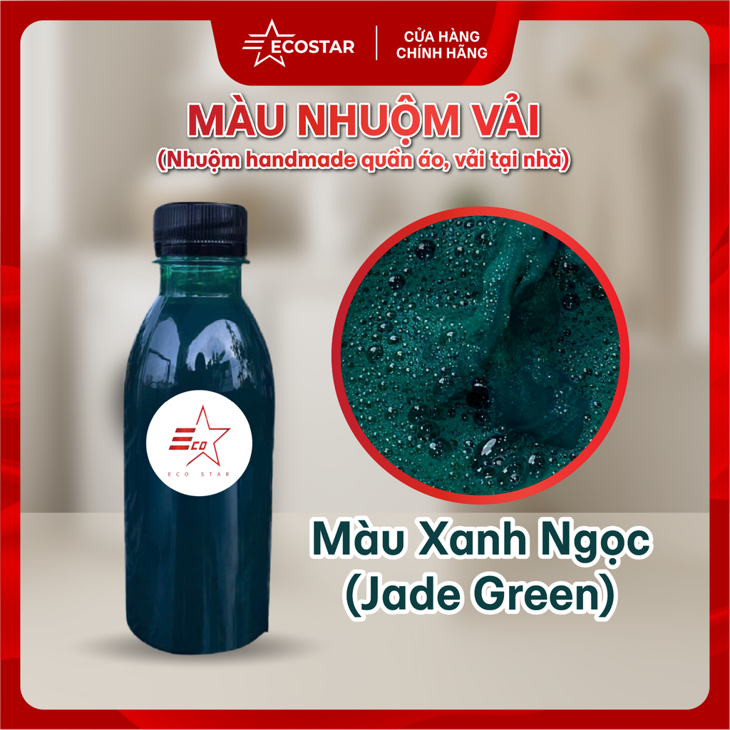 Combo màu nhuộm vải tổng hợp 200ml tặng 1L Nước xả vải mềm mượt , 200ml nước giữ màu quần áo, 2 đôi vớ