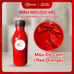 Combo: Màu Nhuộm Vải Ecostar, Tặng, Tẩy Trắng Đa Năng 200g, Nước Giặt Chống Lem 1L, Nước giữ màu quần áo chống phai 1L