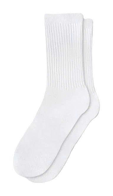 Vớ Trắng Cotton Basic – Êm Ái, Bền Bỉ, Dễ Kết Hợp Trang Phục Hằng Ngày