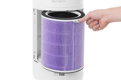 Máy lọc không khí kết hợp quạt đối lưu 2 trong 1 Acerpure AC553-50W, 45m2