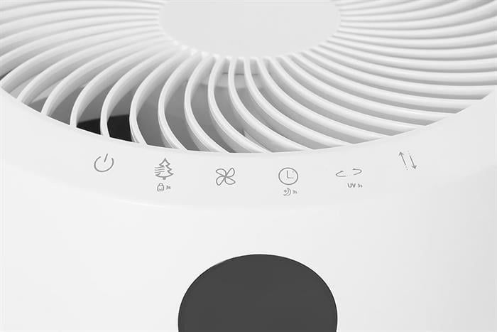 Máy lọc không khí kết hợp quạt đối lưu 2 trong 1 Acerpure AC553-50W, 45m2