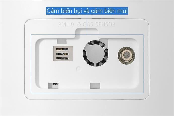 Máy lọc không khí kết hợp quạt đối lưu 2 trong 1 Acerpure AC553-50W, 45m2