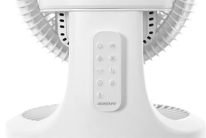Máy lọc không khí kết hợp quạt đối lưu 2 trong 1 Acerpure AC553-50W, 45m2