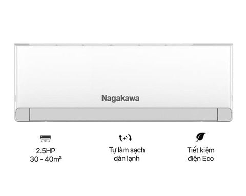 Điều hoà Nagakawa Inverter 2.5 HP NIS-C24R2U51