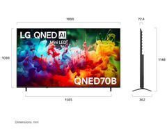 LG Smart TV Mini LED 4K 85 Inch 85QNED70BSA