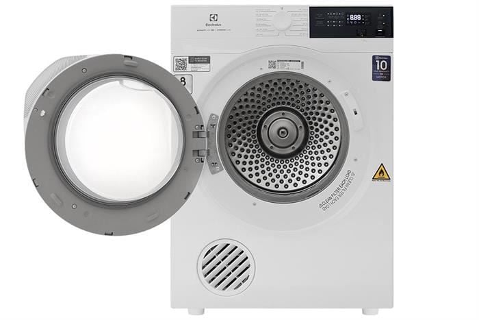 Máy sấy quần áo thông hơi Electrolux 8 kg EDV804H3WC