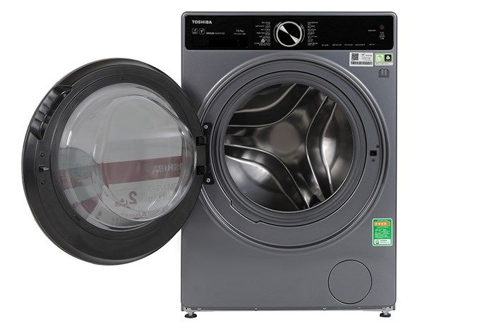 Máy giặt sấy Toshiba Inverter giặt 10.5 kg - sấy 7 kg TWD-T25BZU115MWV(MG)