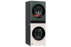 Tháp giặt sấy LG WashTower Inverter giặt 14 kg - sấy 10 kg WT1410NHEG