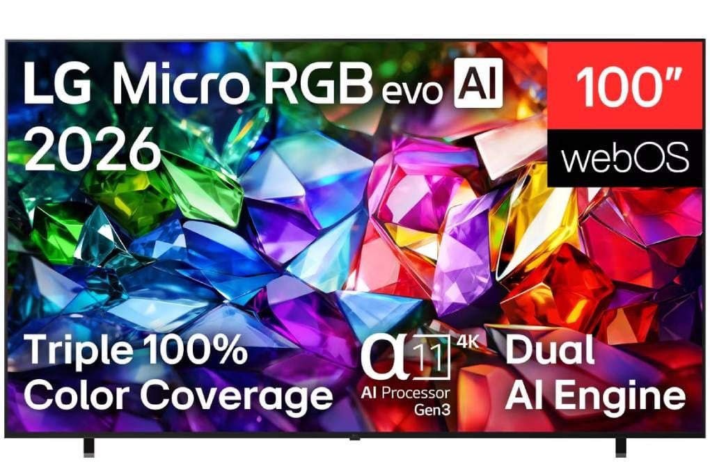 LG Smart TV Micro RGB 4K 100 Inch 100MRGB96BS