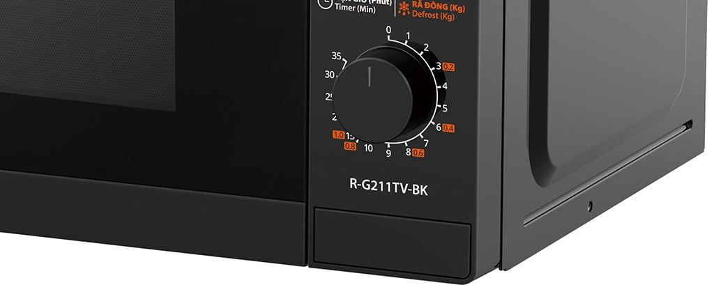 Lò vi sóng có nướng Sharp 21 lít R-G211TV-BK