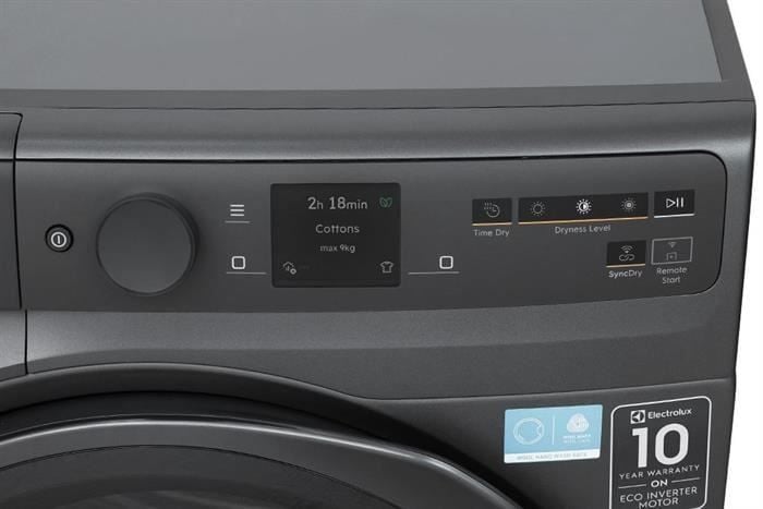 Máy sấy quần áo bơm nhiệt Electrolux 9 kg EDH902R9SC