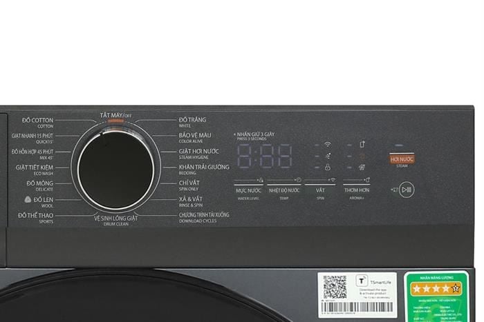 Máy giặt sấy Toshiba Inverter giặt 13 kg - sấy 8 kg TWD-T21BU140UWV(MG)