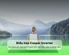 Điều hoà Casper Inverter 2.5 HP TC-24IS36