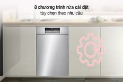 Máy rửa bát bán âm Bosch SMU6ECS57E Seri 6