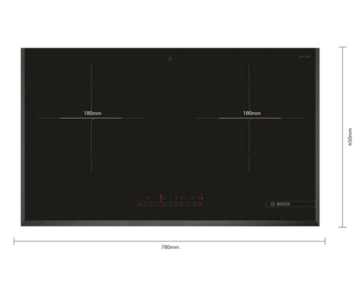 Bếp từ đôi lắp âm Bosch PMI82560VN