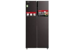 Tủ lạnh Toshiba Inverter 460 lít Side By Side GR-RS600WI-PMV(37)-SG