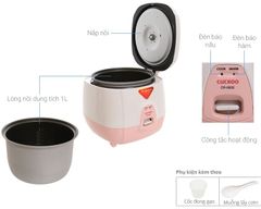 Nồi cơm điện nắp gài Cuckoo 1.08 lít CR-0632/IPVNCV