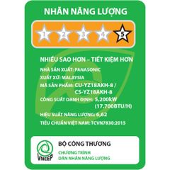 Điều hoà Panasonic Inverter 2 HP CU/CS-YZ18AKH-8