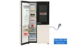 Tủ lạnh LG Instaview Inverter 635 lít GR-X257BG