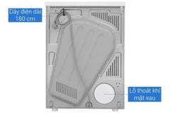 Máy sấy quần áo thông hơi Electrolux 8 kg EDV804H3WC