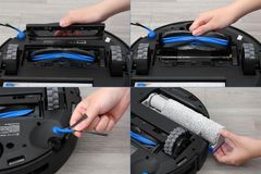 Robot hút bụi lau nhà Ecovacs Deebot T80 OMNI - Đen