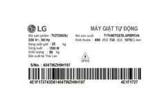 Máy giặt LG AI DD Inverter 25 kg TV2725SV9J