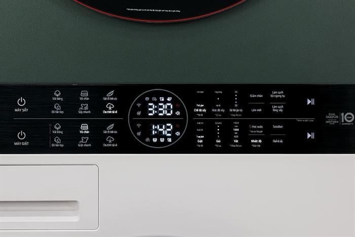 Tháp giặt sấy LG WashTower Inverter giặt 14 kg - sấy 10 kg WT1410NHEG