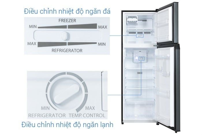 Tủ lạnh Toshiba Inverter 253 lít GR-RT329WE-PMV(52)