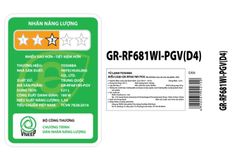 Tủ lạnh Toshiba Inverter 521 lít Multi Door GR-RF681WI-PGV(D4)