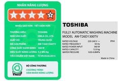 Máy giặt Toshiba Inverter 12 kg AW-T26D1300TV (MG)