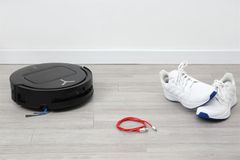 Robot hút bụi lau nhà Ecovacs Deebot T80 OMNI - Đen