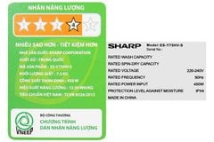 Máy giặt Sharp 7.5 Kg ES-Y75HV-S