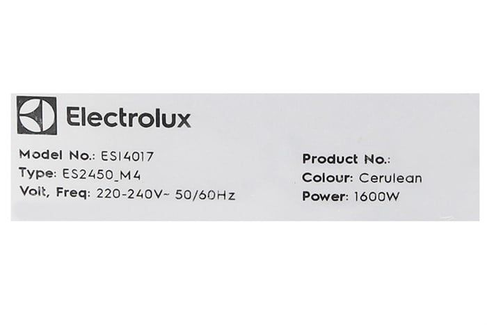 Bàn ủi hơi nước Electrolux ESI4017 1600W