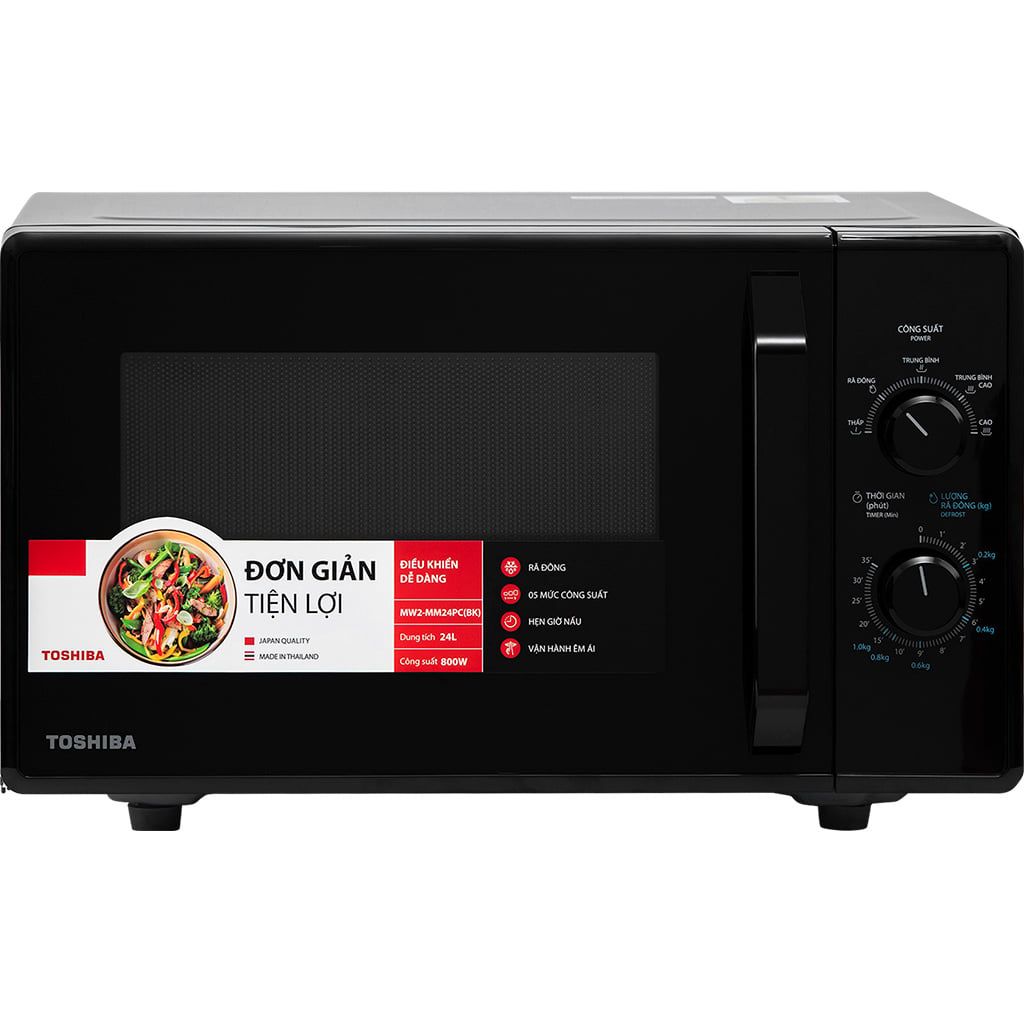 Lò vi sóng 24L Toshiba MW2-MM24PC(BK) - Thái Lan