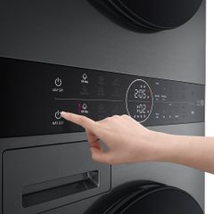 Máy giặt sấy LG Inverter WashTower 14/10 Kg WT1410NHB Siêu