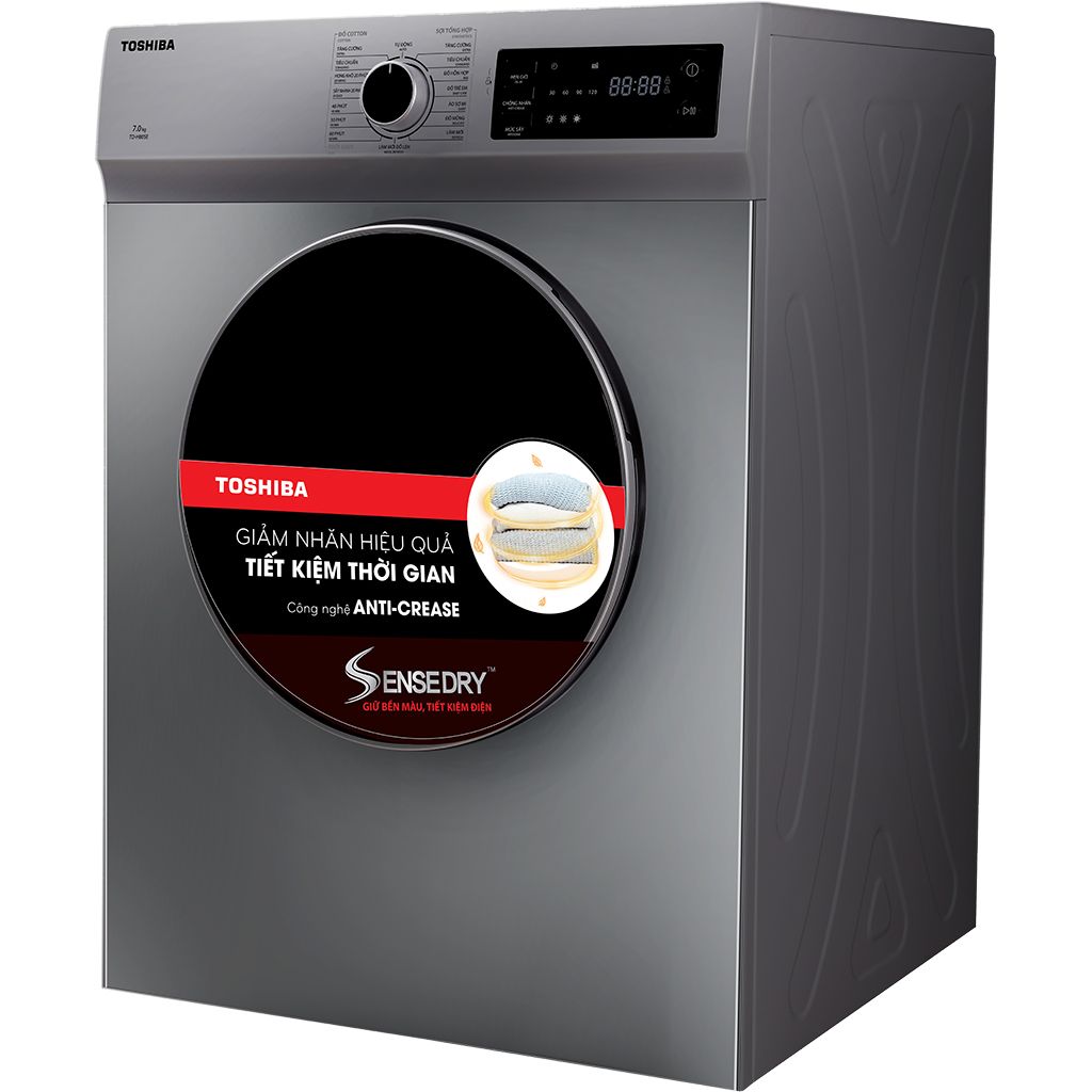Máy sấy quần áo Toshiba 7 kg TD-H80SEV(WK)