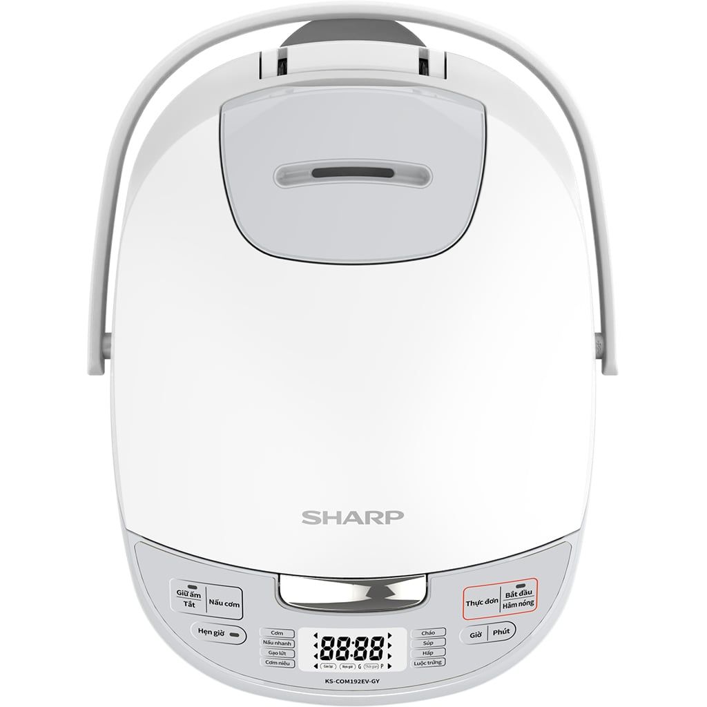 Nồi cơm điện tử 1,8L SHARP KS-COM192EV-GY - Trung Quốc