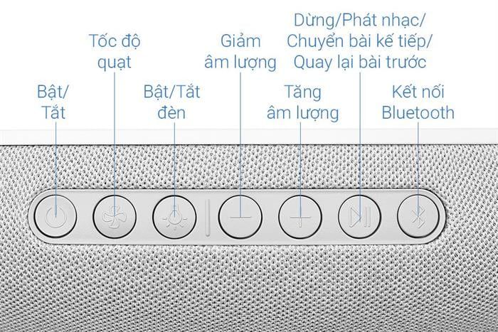 Máy lọc không khí kết hợp Loa LG PuriCare Aero Speaker AS20GSHU0 46W