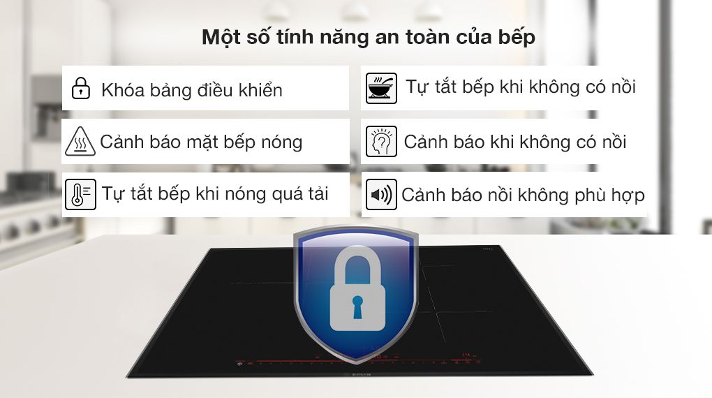 Bếp từ 3 vùng nấu lắp âm Bosch PID775DC1E