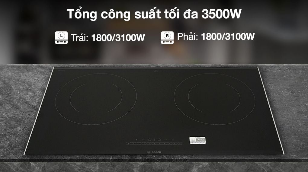 Bếp từ đôi lắp âm Bosch PPI82566VN