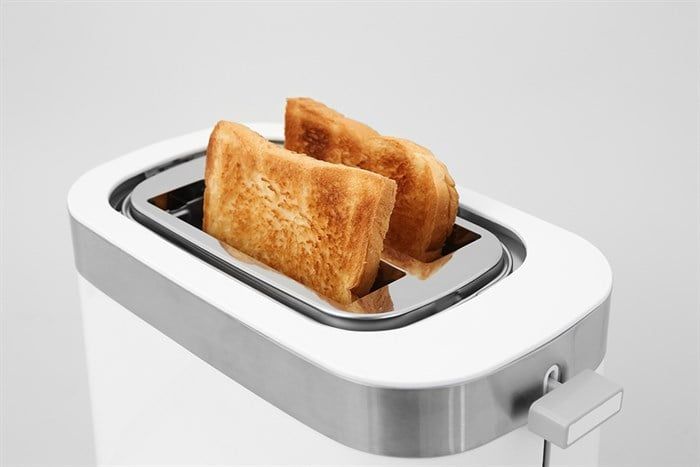 Máy nướng bánh mì Electrolux E2TS1-100W, màu trắng