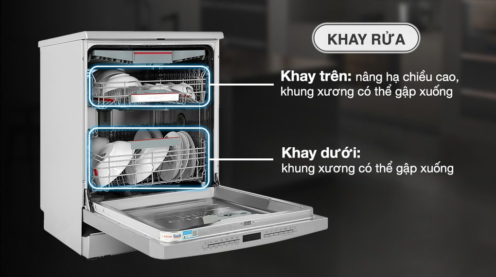 Máy rửa chén độc lập Bosch SMS6ZCI08E