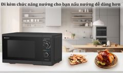 Lò vi sóng có nướng Sharp 25 lít R-G251TV-BK