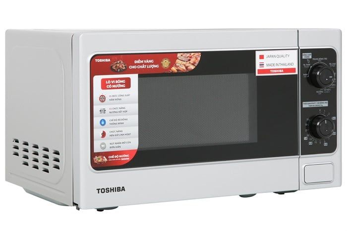 Lò vi sóng có nướng 20L Toshiba ER-SGM20(S1)VN - Thái Lan