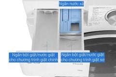 Máy giặt lồng ngang LG 10kg AI DD™ trắng - FV1410S4W1