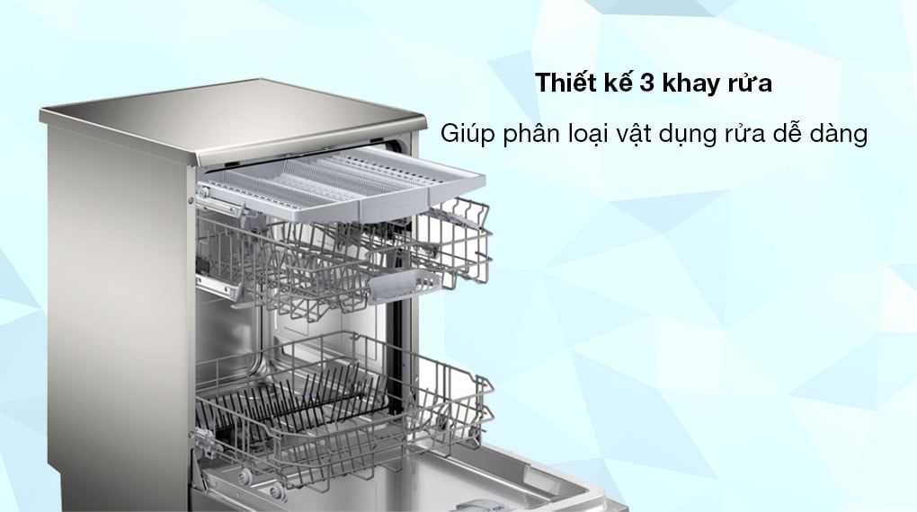 Máy rửa chén độc lập Bosch SMS4HMI07E