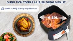 Nồi chiên không dầu Toshiba 7.4 lít AF-74CS2SRVN(B)