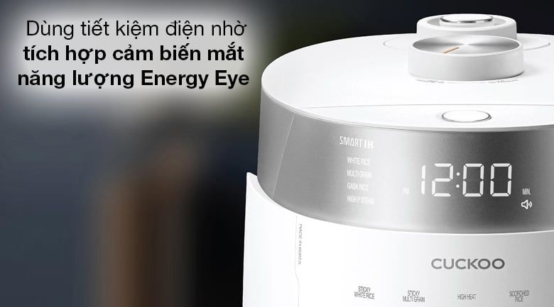 Nồi cơm áp suất cao tần Cuckoo 1.8 lít CRP-LHTR1009F/WHSIVNCV