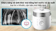Nồi cơm áp suất cao tần Cuckoo 1.8 lít CRP-LHTR1009F/WHSIVNCV