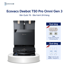 Robot hút bụi lau nhà Ecovacs Deebot T50 Pro Omni Gen 3 – Bản Quốc Tế